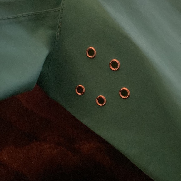 RL turquoise and lime rain jacket! - Picture 5 of 5